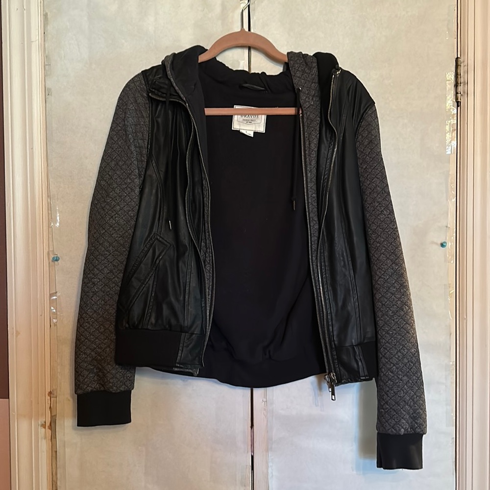 Zumiez Dravus pleather/cotton fall jacket